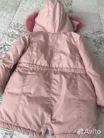 Куртка зимняя для девочки 104