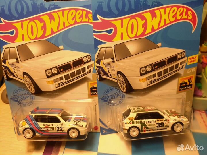 Hot wheels Lancia 2set