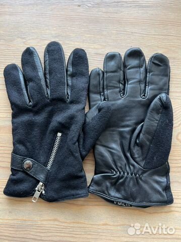 Перчатки кожанные Fabretti мужские