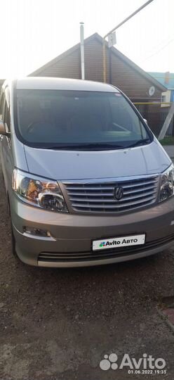 Toyota Alphard 3.0 AT, 2004, 114 500 км