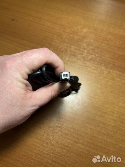 Кабель USB2.0 USB A(m) - USB B(m) 1.2 метра черный