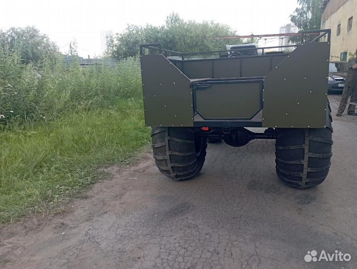 Снегоболотоход с эпсм