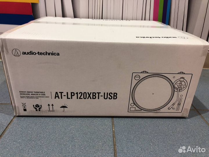 Audio Technica AT-lp120xbt-USB черный