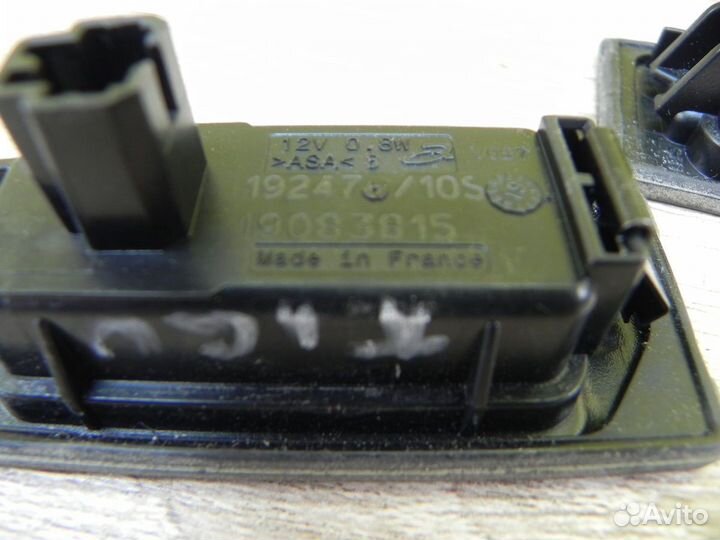 Фонарь подсветки номера для VW Tiguan MK2/ Тигуан