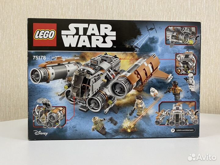 Lego star wars 75178 Квадджампер Джакку