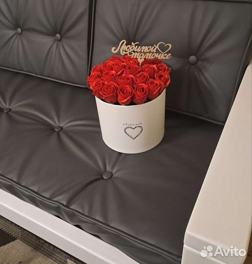 Букет из мыльных роз