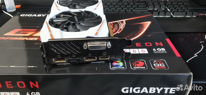 Видеокарта rx 480 4 gb