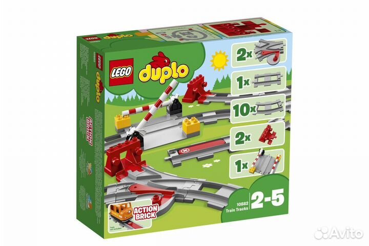 Lego duplo железная дорога