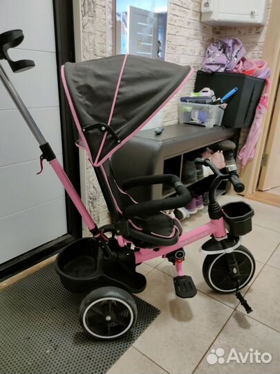 Прогулочная коляска - велосипед