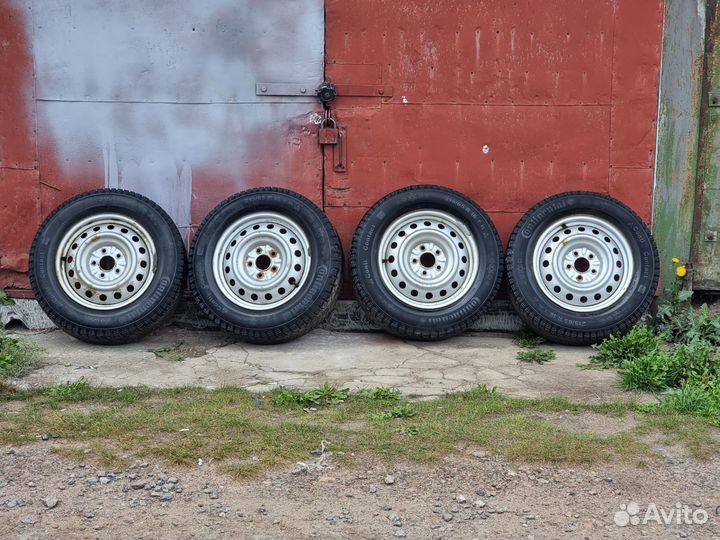 Колеса в сборе r16 зимние 5 114.3