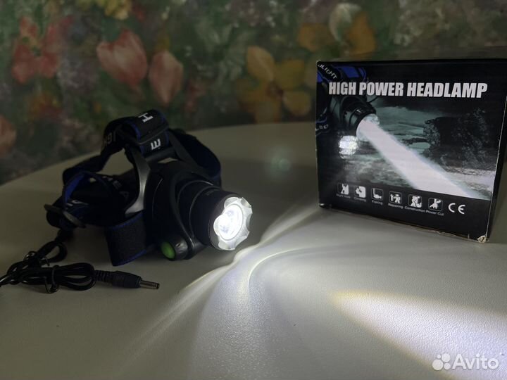 Мощный налобный фонарь арт. 227