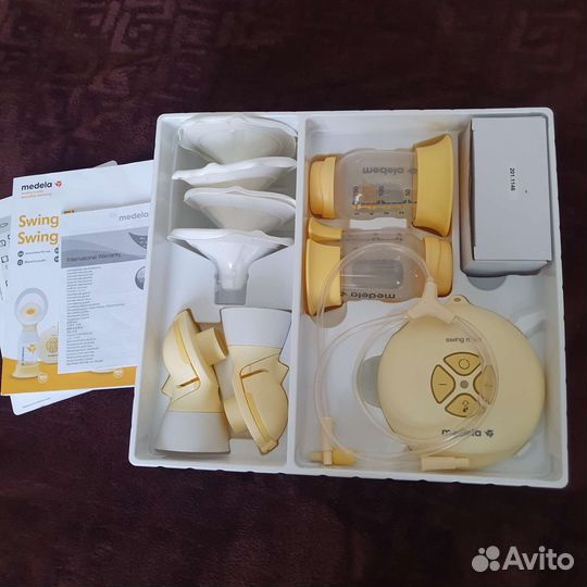 Молокоотсос medela swing flex электрический