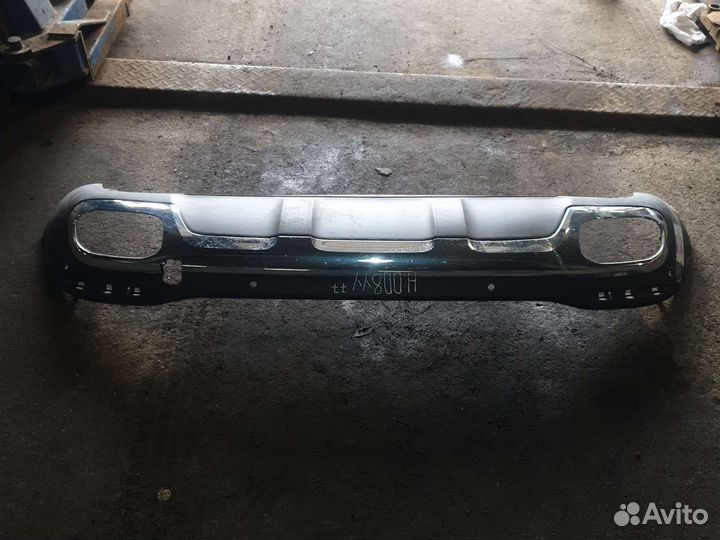 Накладка заднего бампера мерседес GLE C167