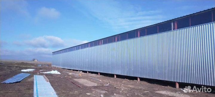 Быстровозводимые Ангары из сэндвич панелей