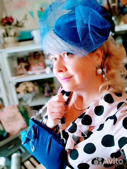 Шляпки маленькие и вуалетки, готовые и на заказ