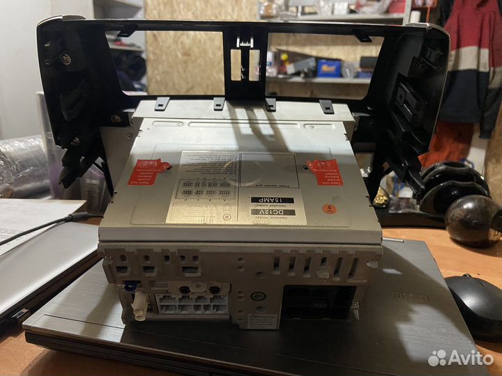 Передняя рамка с плеером TLC Prado 150