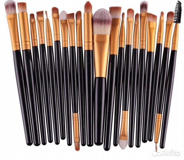 Набор кистей для макияжа 20 шт отличное качество