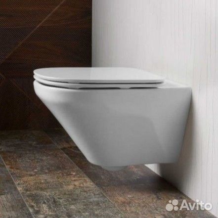 Унитаз подвесной Jacob Delafon Modern Life E77725-0 с крышкой E77168-0 микролифт