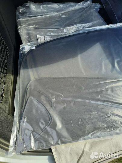 Каркасные шторки задние на Geely Tugella