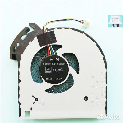 Кулер для Lenovo IdeaPad V110-15 V110-15ISK p/n: 5