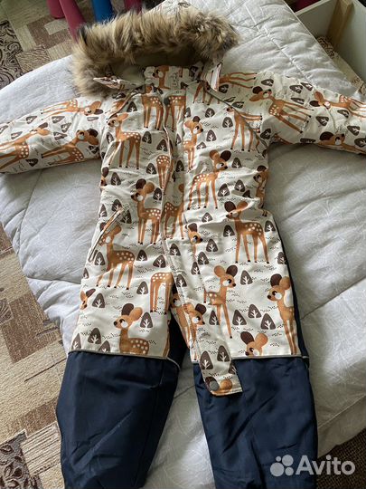Зимний комбинезон для девочки 110