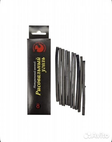 Натуральный ивовый рисовальный уголь