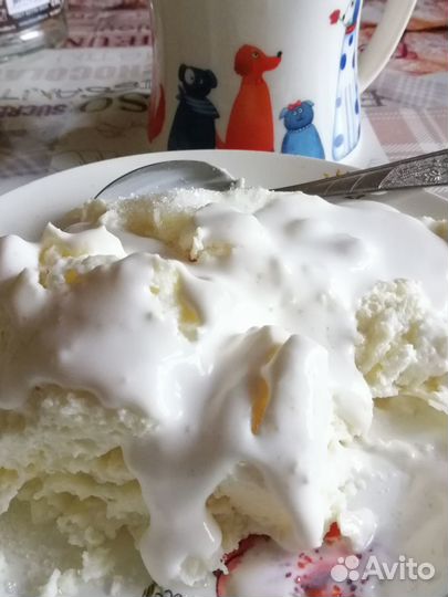 Козье молоко и куриные яйца