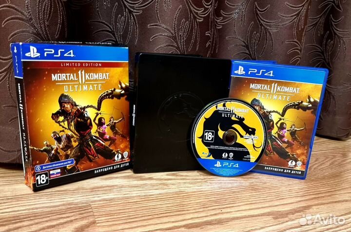 Mortal kombat 11 ultimate ps4 коллекционный