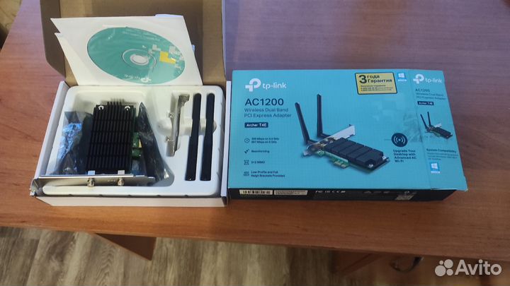 Wi-Fi адаптер TP-link Archer T4E