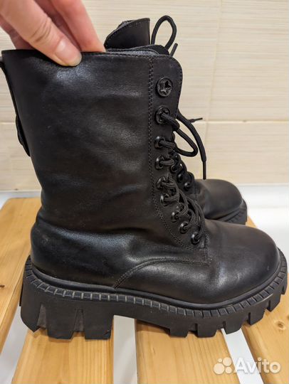 Ботинки женские кожа зимние 39