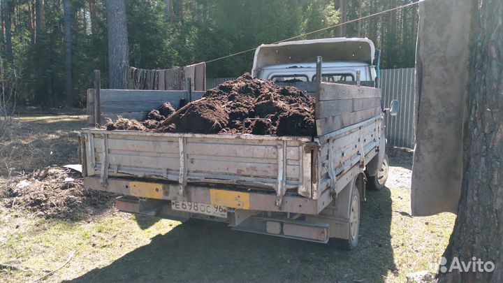 Песок, торф, перегной, щебень доставка