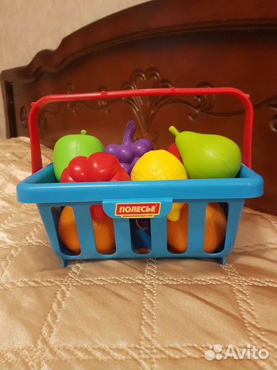Детская корзина с фруктами тм 