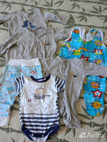 Детские вещи пакетом на мальчика