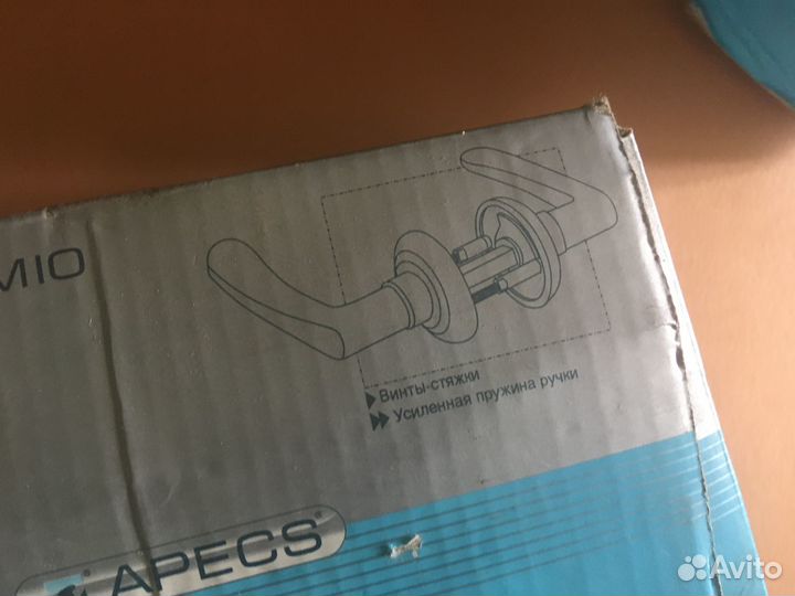 Ручки дверные межкомнатные новые 4 комплекта 8 шт