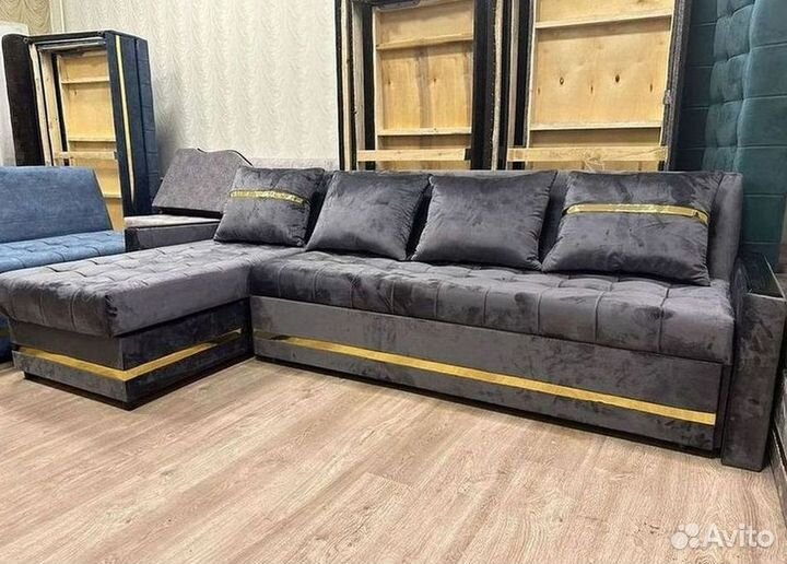 Угловой диван раскладной на заказ