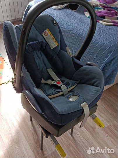 Автолюлька Maxi cosi с базой с рождения бу