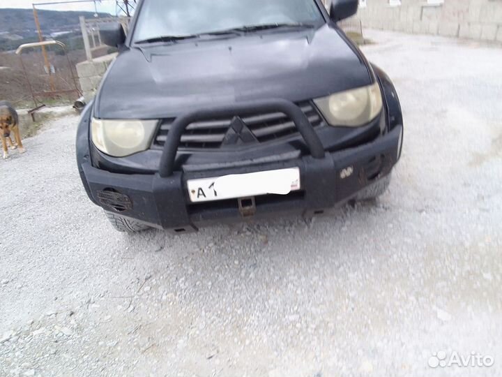 Силовой бампер на mitsubishi l200