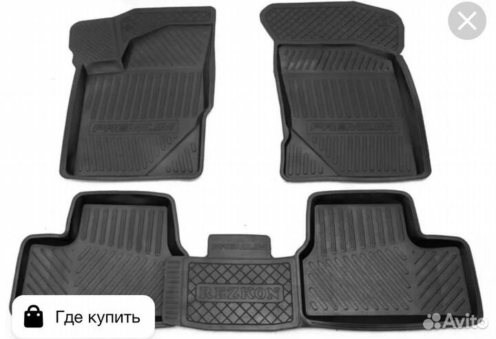 Автомобильные коврики лада гранта