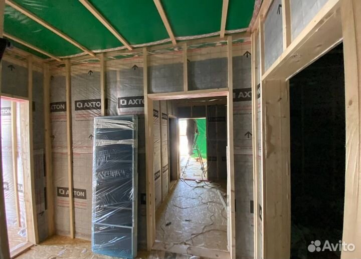 Каркасный дом под ключ 95кв.м