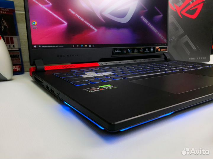 Ноутбук Asus Ryzen + GeForce RTX + IPS 17.3“