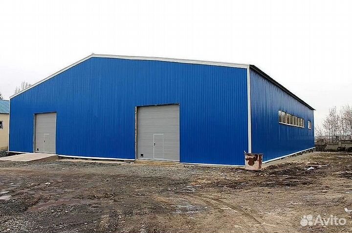 Строительство навесов, складов, ангаров под ключ