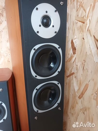 Колонки дерево + AV ресивер 5.1