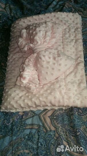 Одеяло на выписку двустороннее