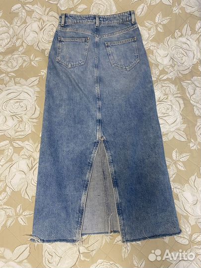 Юбка джинсовая