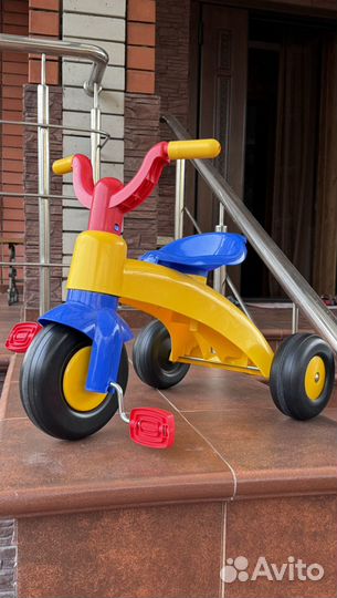 Детский трехколесный велосипед новый
