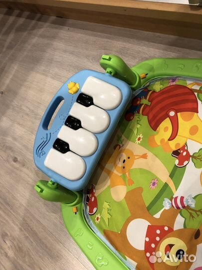 Детский развивающий коврик с пианино