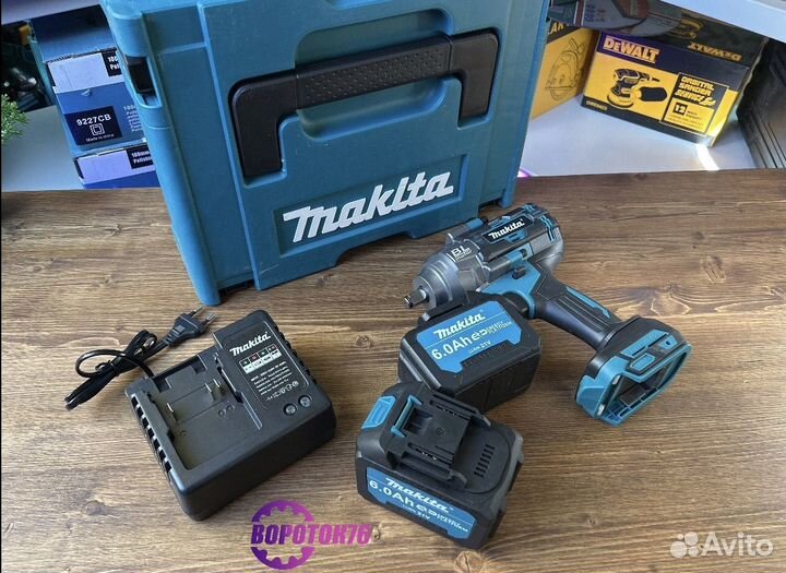 Гайковерт Makita 1500NM усиленный комплект