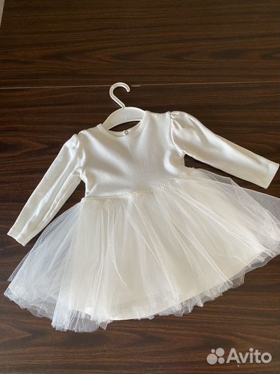 Платье нарядное с болеро 80-86
