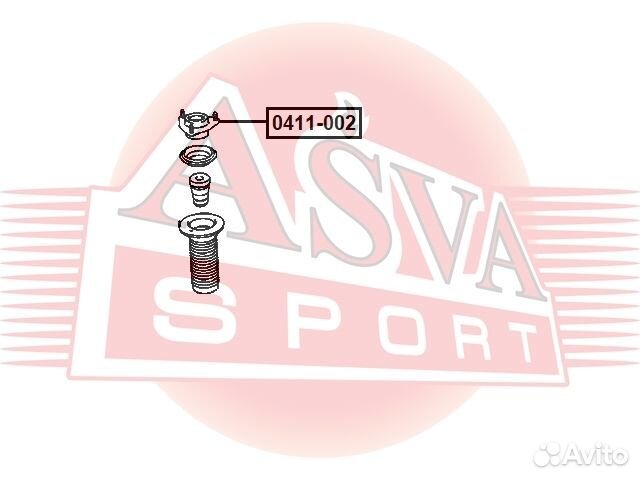 Опора амортизатора mitsubishi eclipse cross 041