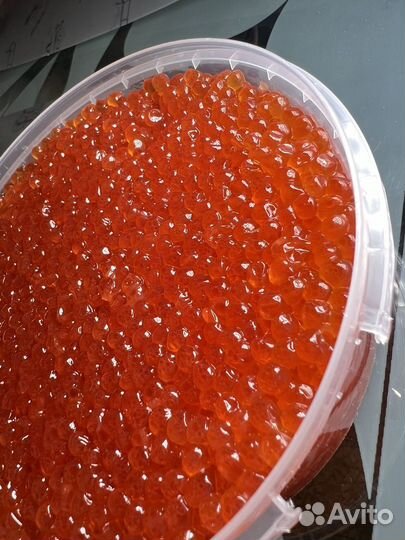 Икра красная горбуши натуральная